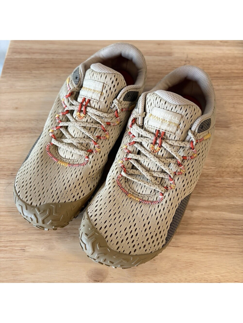 Merrell Ultralight Vapor Glove 6 Beige Vibram Shoes J068145 Men’s Size 41.5 US 8